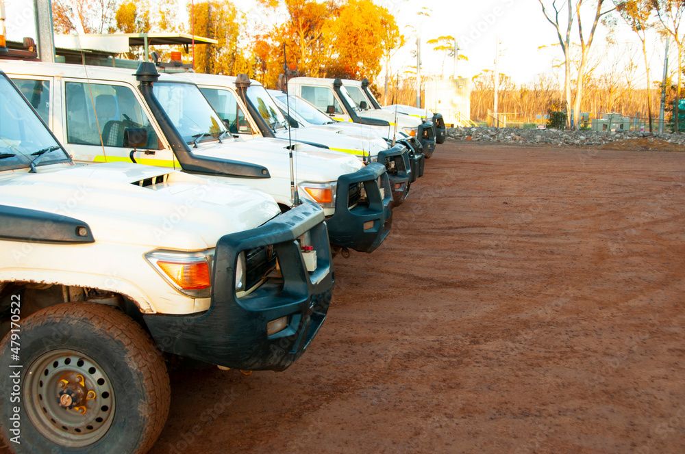 4WD toyota landcruiser 70 series vehicles