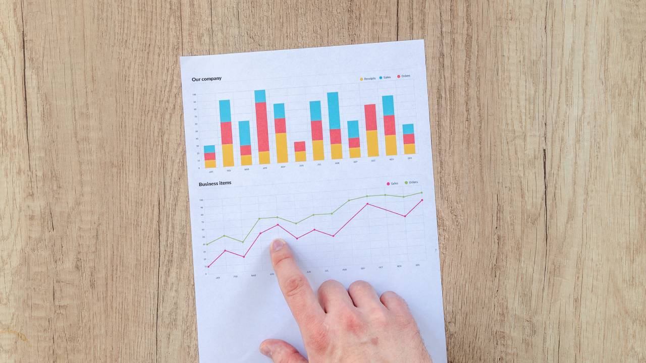 White paper with graphs and statictics